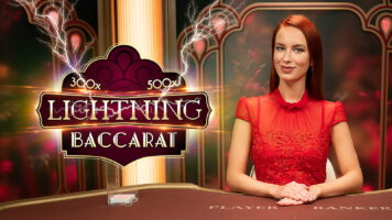 Spiele Lightning Baccarat Evolution Gaming