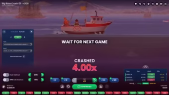 Big Bass Crash Game Play