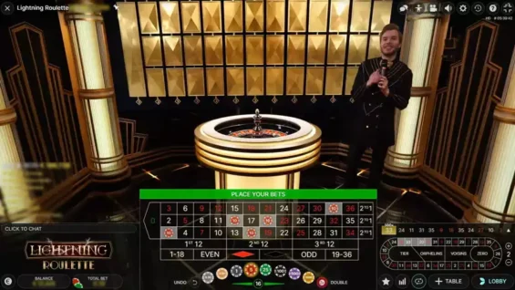 Lightning Roulette Live Spiel