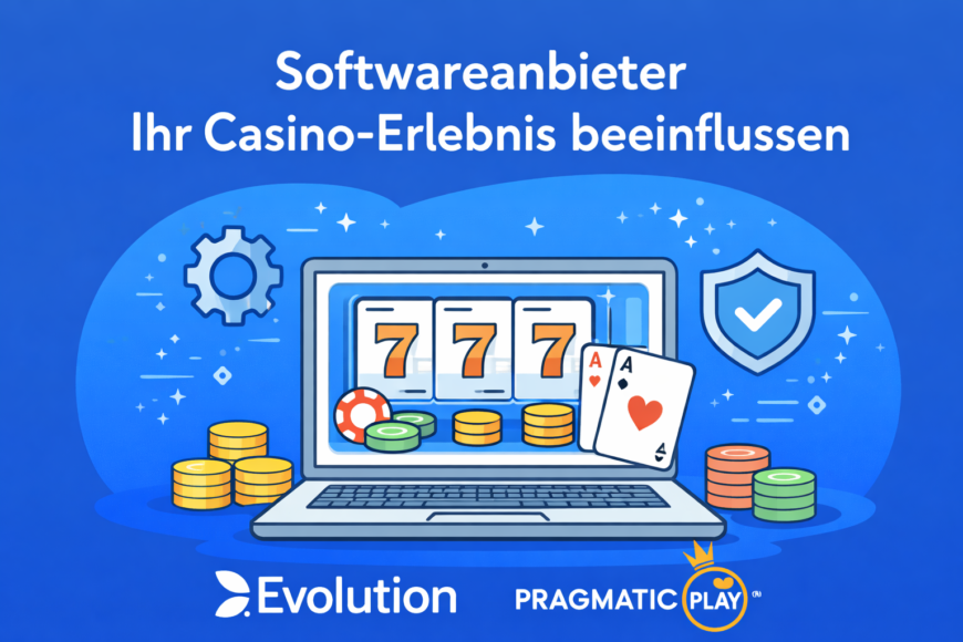 Softwareanbieter Ihr Casino-Erlebnis beeinflussen