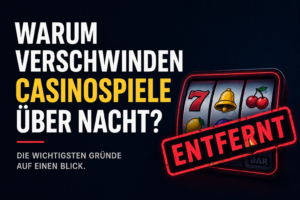 Warum verschwinden Casinospiele plötzlich in Deutschland